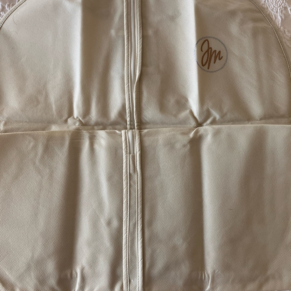 Joy Mangano Cream Garment Bag